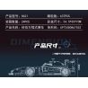 LEIBAO 8621 XE ĐUA ĐIỀU KHIỂN TỪ XA CÔNG NGHỆ F1 bộ đồ chơi xếp lắp ráp ghép mô hình Technic Kỹ Thuật Công Nghệ Cao Mô Hình Phương Tiện 637 khối