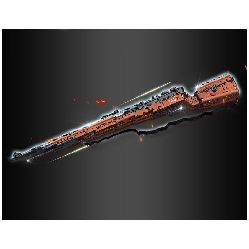 LE YI 82012 SÚNG BẮN TỈA 98K bộ đồ chơi xếp lắp ráp ghép mô hình Military Army Quân Sự Bộ Đội 1206 khối