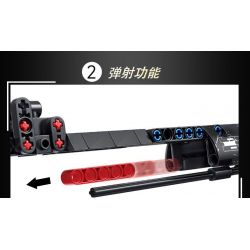 LE YI 82012 SÚNG BẮN TỈA 98K bộ đồ chơi xếp lắp ráp ghép mô hình Military Army Quân Sự Bộ Đội 1206 khối