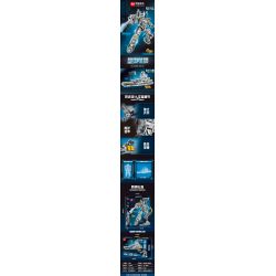 MINGDI LEIBAO K2021 2021 MECHA GLORY HIỆP SĨ SÓNG bộ đồ chơi xếp lắp ráp ghép mô hình Military Army Quân Sự Bộ Đội 744 khối