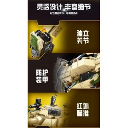 MINGDI LEIBAO K2022 2022 MECHA GLORY HIỆP SĨ HỔ ĐIÊN bộ đồ chơi xếp lắp ráp ghép mô hình Military Army Quân Sự Bộ Đội 754 khối
