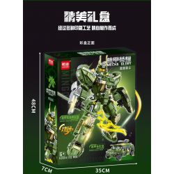 MINGDI LEIBAO K2024 2024 MECHA GLORY HIỆP SĨ NĂNG LƯỢNG bộ đồ chơi xếp lắp ráp ghép mô hình Military Army Quân Sự Bộ Đội 721 khối