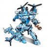 MINGDI LEIBAO K3008 3008 MÁY BAY TRỰC THĂNG OSPREY V22 bộ đồ chơi xếp lắp ráp ghép mô hình Military Army Quân Sự Bộ Đội 743 khối