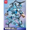 MINGDI LEIBAO K3008 3008 MÁY BAY TRỰC THĂNG OSPREY V22 bộ đồ chơi xếp lắp ráp ghép mô hình Military Army Quân Sự Bộ Đội 743 khối