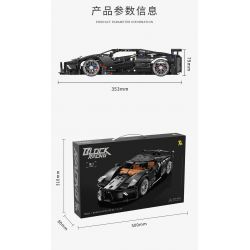 TAKUGI T4003 4003 XE THỂ THAO SHADOW R3 1:14 tỷ lệ 1:14 bộ đồ chơi xếp lắp ráp ghép mô hình Technic BUGATTI SPECTER R3 Kỹ Thuật Công Nghệ Cao Mô Hình Phương Tiện 911 khối