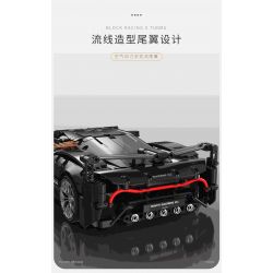 TAKUGI T4003 4003 XE THỂ THAO SHADOW R3 1:14 tỷ lệ 1:14 bộ đồ chơi xếp lắp ráp ghép mô hình Technic BUGATTI SPECTER R3 Kỹ Thuật Công Nghệ Cao Mô Hình Phương Tiện 911 khối