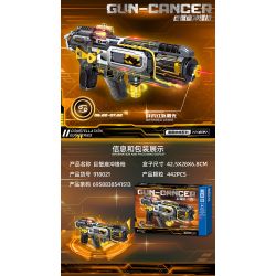 ZHEGAO 918021 CHÒM SAO SÚNG TIỂU LIÊN UNG THƯ bộ đồ chơi xếp lắp ráp ghép mô hình Military Army GUN-CANCER Quân Sự Bộ Đội 442 khối ZHEGAO 918021 CHÒM SAO SÚNG TIỂU LIÊN UNG THƯ bộ đồ chơi xếp lắp ráp ghép mô hình Military Army GUN-CANCER Quân Sự Bộ Đội 442 khối