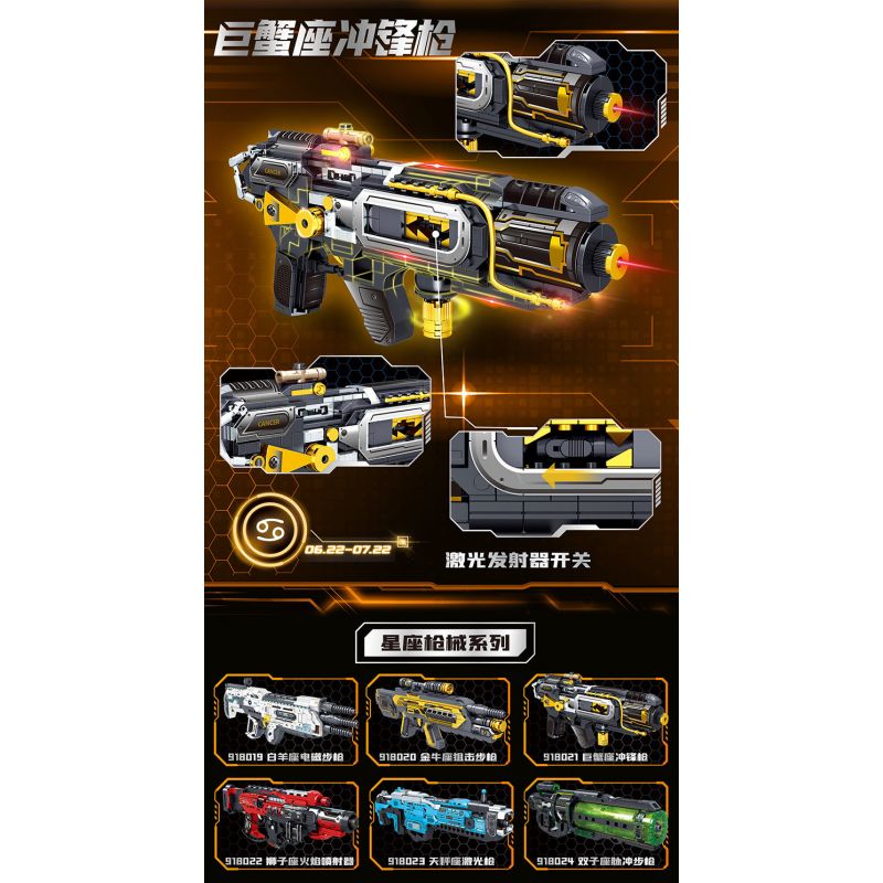 ZHEGAO 918021 CHÒM SAO SÚNG TIỂU LIÊN UNG THƯ bộ đồ chơi xếp lắp ráp ghép mô hình Military Army GUN-CANCER Quân Sự Bộ Đội 442 khối ZHEGAO 918021 CHÒM SAO SÚNG TIỂU LIÊN UNG THƯ bộ đồ chơi xếp lắp ráp ghép mô hình Military Army GUN-CANCER Quân Sự Bộ Đội 442 khối