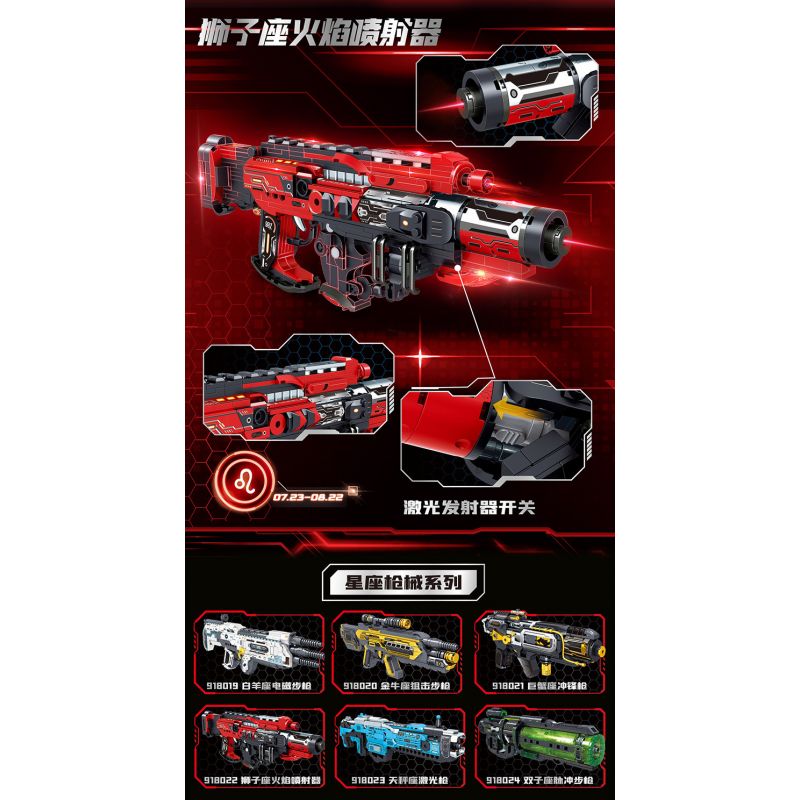 ZHEGAO 918022 CHÒM SAO SÚNG PHUN LỬA LEO bộ đồ chơi xếp lắp ráp ghép mô hình Military Army GUN-LEONIS Quân Sự Bộ Đội 466 khối ZHEGAO 918022 CHÒM SAO SÚNG PHUN LỬA LEO bộ đồ chơi xếp lắp ráp ghép mô hình Military Army GUN-LEONIS Quân Sự Bộ Đội 466 khối