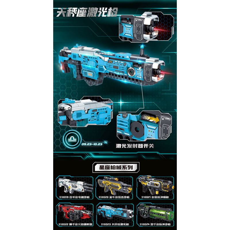 ZHEGAO 918023 CHÒM SAO SÚNG LASER LIBRA bộ đồ chơi xếp lắp ráp ghép mô hình Military Army GUN-LIBRA Quân Sự Bộ Đội 449 khối ZHEGAO 918023 CHÒM SAO SÚNG LASER LIBRA bộ đồ chơi xếp lắp ráp ghép mô hình Military Army GUN-LIBRA Quân Sự Bộ Đội 449 khối