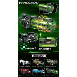 ZHEGAO 918024 VŨ KHÍ CHÒM SAO SÚNG TRƯỜNG XUNG GEMINI bộ đồ chơi xếp lắp ráp ghép mô hình Military Army GUN-GEMINI Quân Sự Bộ Đội 416 khối ZHEGAO 918024 VŨ KHÍ CHÒM SAO SÚNG TRƯỜNG XUNG GEMINI bộ đồ chơi xếp lắp ráp ghép mô hình Military Army GUN-GEMINI Quân Sự Bộ Đội 416 khối