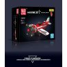 MouldKing 24058 Mould King 24058 MÁY BAY ĐUA bộ đồ chơi xếp lắp ráp ghép mô hình City RACING AIRPLANE Thành Phố 470 khối