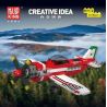 MouldKing 24058 Mould King 24058 MÁY BAY ĐUA bộ đồ chơi xếp lắp ráp ghép mô hình City RACING AIRPLANE Thành Phố 470 khối