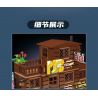 MouldKing 10108 Mould King 10108 KHÁCH SẠN MARINA bộ đồ chơi xếp lắp ráp ghép mô hình City DOCKSIDE TAVERN Thành Phố 842 khối