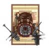 WE GAME COMING 66036 CỒN CÁT GIUN bộ đồ chơi xếp lắp ráp ghép mô hình Movie & Game SARLDWORMS OF DUNE Phim Và Trò Chơi 1688 khối