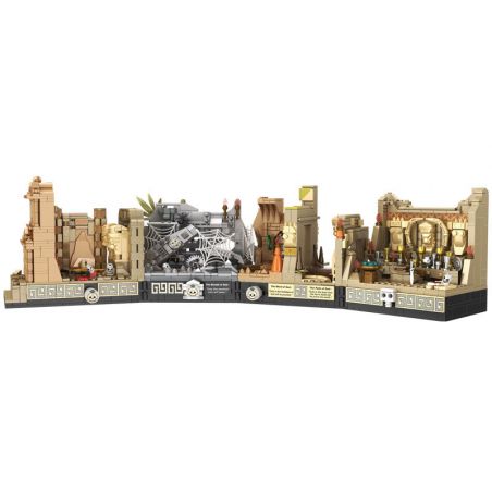 TOKMOC 66037 CẢNH RAIDERS OF THE LOST ARK bộ đồ chơi xếp lắp ráp ghép mô hình Movie & Game Phim Và Trò Chơi 2388 khối