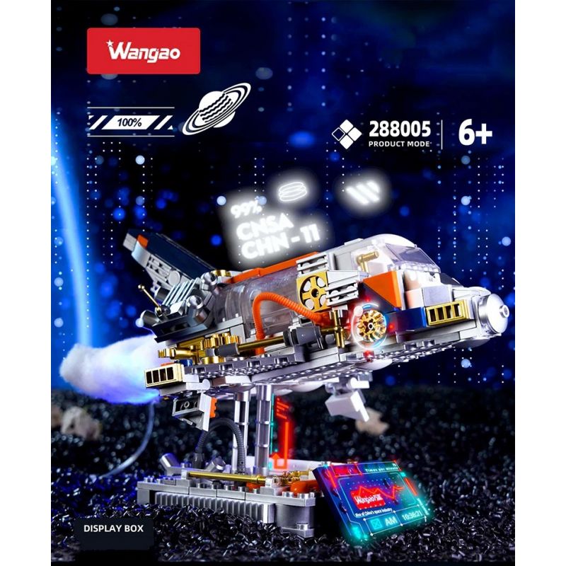 JMBRICKLAYER 50002 TÀU CON THOI bộ đồ chơi xếp lắp ráp ghép mô hình SPACE SHUTTLE 1379 khối