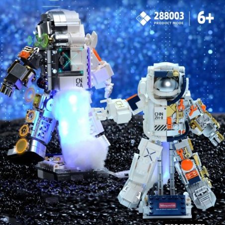 TAKUGI T6001 6001 PHI HÀNH GIA bộ đồ chơi xếp lắp ráp ghép mô hình ASTRONAUT 667 khối