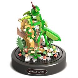 BALODY 16379 CON BỌ NGỰA bộ đồ chơi xếp lắp ráp ghép mô hình INSECTS 400 khối