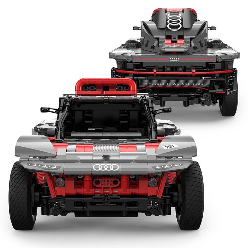 RASTAR 92700 92710 AUDI RS Q E-TRON 1:14 tỷ lệ 1:14 bộ đồ chơi xếp lắp ráp ghép mô hình Technic Kỹ Thuật Công Nghệ Cao Mô Hình Phương Tiện 1432 khối