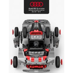 RASTAR 92700 92710 AUDI RS Q E-TRON 1:14 tỷ lệ 1:14 bộ đồ chơi xếp lắp ráp ghép mô hình Technic Kỹ Thuật Công Nghệ Cao Mô Hình Phương Tiện 1432 khối