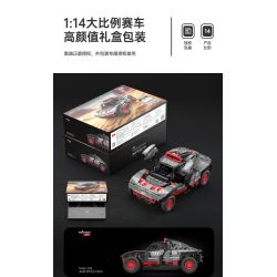 RASTAR 92700 92710 AUDI RS Q E-TRON 1:14 tỷ lệ 1:14 bộ đồ chơi xếp lắp ráp ghép mô hình Technic Kỹ Thuật Công Nghệ Cao Mô Hình Phương Tiện 1432 khối