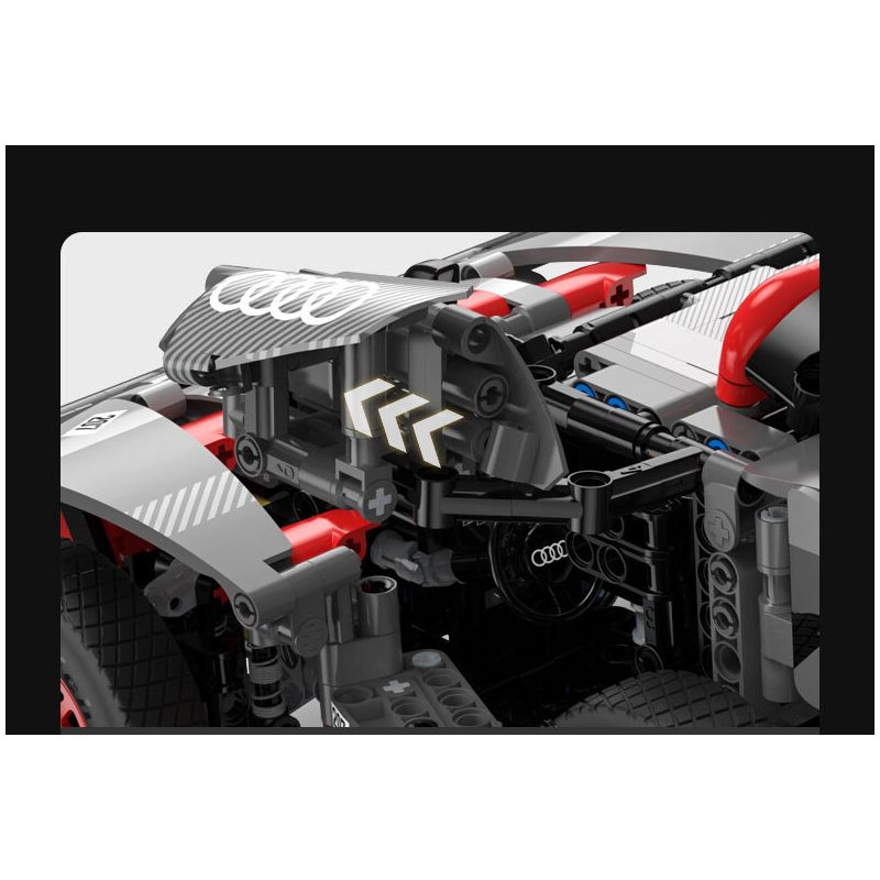 RASTAR 92700 92710 AUDI RS Q E-TRON 1:14 tỷ lệ 1:14 bộ đồ chơi xếp lắp ráp ghép mô hình Technic Kỹ Thuật Công Nghệ Cao Mô Hình Phương Tiện 1432 khối