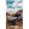 RASTAR 92700 92710 AUDI RS Q E-TRON 1:14 tỷ lệ 1:14 bộ đồ chơi xếp lắp ráp ghép mô hình Technic Kỹ Thuật Công Nghệ Cao Mô Hình Phương Tiện 1432 khối