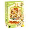 INBRIXX 881304 GẤU BÔNG VẼ TRANH BẰNG HOA bộ đồ chơi xếp lắp ráp ghép mô hình TEDDY 1685 khối