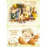 INBRIXX 881304 GẤU BÔNG VẼ TRANH BẰNG HOA bộ đồ chơi xếp lắp ráp ghép mô hình TEDDY 1685 khối
