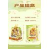 INBRIXX 881304 GẤU BÔNG VẼ TRANH BẰNG HOA bộ đồ chơi xếp lắp ráp ghép mô hình TEDDY 1685 khối