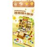INBRIXX 881304 GẤU BÔNG VẼ TRANH BẰNG HOA bộ đồ chơi xếp lắp ráp ghép mô hình TEDDY 1685 khối