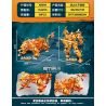 MINGDI LEIBAO K0984 0984 CHÍN ĐỨA CON TRAI CỦA RỒNG SUANNI bộ đồ chơi xếp lắp ráp ghép mô hình 761 khối