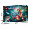 MINGDI LEIBAO K0986 0986 CHÍN ĐỨA CON TRAI CỦA RỒNG YAJU bộ đồ chơi xếp lắp ráp ghép mô hình 766 khối