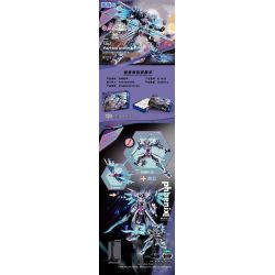 ZHEGAO 917006 MECHA REBORN GALE bộ đồ chơi xếp lắp ráp ghép mô hình MECHA REBIRTH 1046 khối