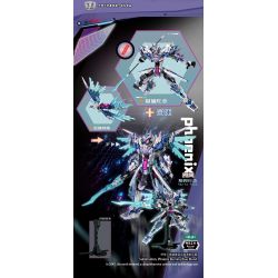 ZHEGAO 917006 MECHA REBORN GALE bộ đồ chơi xếp lắp ráp ghép mô hình MECHA REBIRTH 1046 khối