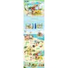 ZHEGAO 923010 RỪNG THÚ CƯNG CẮM TRẠI BÃI BIỂN MÙA HÈ THIÊN ĐƯỜNG bộ đồ chơi xếp lắp ráp ghép mô hình Girl MECHA REBIRTH Con Gái 385 khối