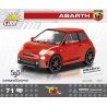 COBI 24601 20502 XE ĐỘ ABARTH 595 tỷ lệ 1:35 bộ đồ chơi xếp lắp ráp ghép mô hình Racers ABARTH 595 COMPETIZIONE Đua Tốc Độ 71 khối