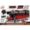 COBI 6282 6283 6281 6287 ĐẦU MÁY HƠI NƯỚC DR BR 52 tỷ lệ 1:35 bộ đồ chơi xếp lắp ráp ghép mô hình City DR BR 52 STEAM LOCOMOTIVE Thành Phố 2505 khối