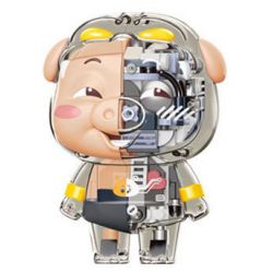 JAKI JK6807 6807 JK6808 6808 CƠ THỂ TỪ TÍNH LỢN bộ đồ chơi xếp lắp ráp ghép mô hình Movie & Game GGBOND Phim Và Trò Chơi