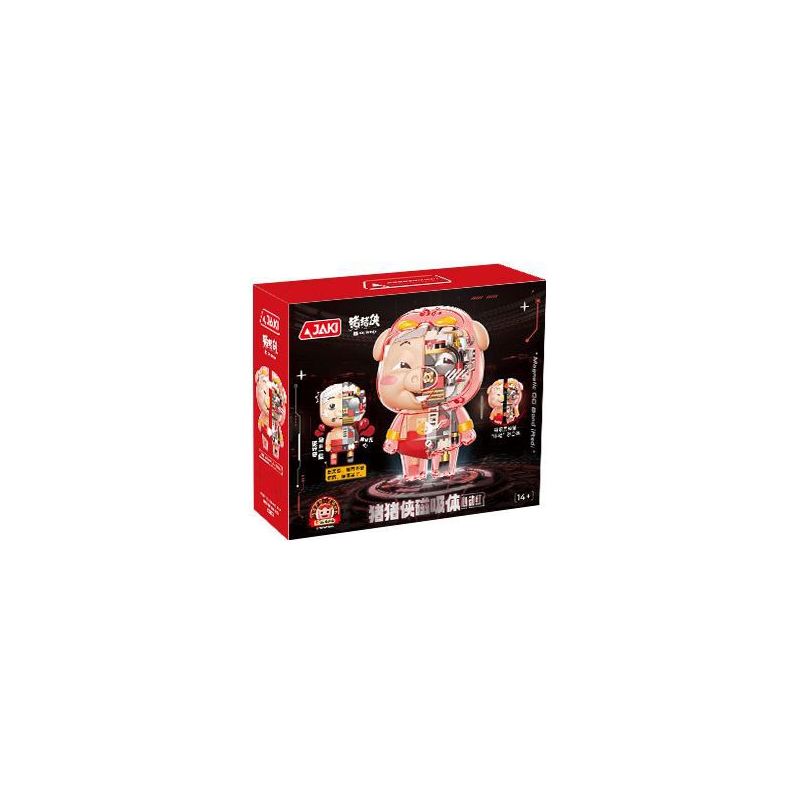 JAKI JK6807 6807 JK6808 6808 CƠ THỂ TỪ TÍNH LỢN bộ đồ chơi xếp lắp ráp ghép mô hình Movie & Game GGBOND Phim Và Trò Chơi