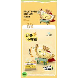 LOZ 8849 TIỆC TRÁI CÂY SẦU RIÊNG BEDO MINI bộ đồ chơi xếp lắp ráp ghép mô hình FRUIT PARTY