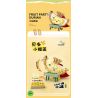 LOZ 8849 TIỆC TRÁI CÂY SẦU RIÊNG BEDO MINI bộ đồ chơi xếp lắp ráp ghép mô hình FRUIT PARTY
