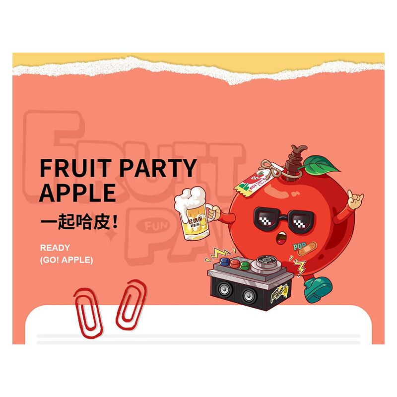 LOZ 8850 BỮA TIỆC TRÁI CÂY QUẢ TÁO NHỎ TUYỆT ĐẸP NHẤT bộ đồ chơi xếp lắp ráp ghép mô hình FRUIT PARTY