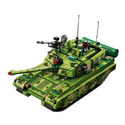 SEMBO 203173 LÍNH TRUNG QUỐC XE TĂNG CHIẾN ĐẤU CHỦ LỰC 99A bộ đồ chơi xếp lắp ráp ghép mô hình Military Army Quân Sự Bộ Đội 1044 khối