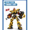 SEMBO 712060 712061 712062 712063 712064 712065 CÔNG NGHIỆP NẶNG SANY ROBOT KỸ THUẬT bộ đồ chơi xếp lắp ráp ghép mô hình City 6IN1 SANY ENGINEERING ROBOT Thành Phố 582 khối