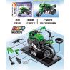SEMBO 714539 THẾ GIỚI XE Ô TÔ NỔI TIẾNG bộ đồ chơi xếp lắp ráp ghép mô hình Racers Đua Tốc Độ 238 khối
