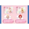 SEMBO 615070 VÙNG ĐẤT TRÁNG MIỆNG CANDY PLANET KEM CHUỐI TÁCH ĐÔI bộ đồ chơi xếp lắp ráp ghép mô hình 268 khối