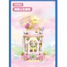 SEMBO 615084 VÙNG ĐẤT TRÁNG MIỆNG CANDY PLANET BÁNH KẸO CÔNG CHÚA bộ đồ chơi xếp lắp ráp ghép mô hình 395 khối