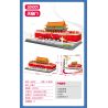 SEMBO 209001 QUẢNG TRƯỜNG THIÊN AN MÔN bộ đồ chơi xếp lắp ráp ghép mô hình Creator Sáng Tạo 1279 khối